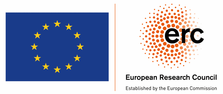 European Union emblem and European Research Council logo